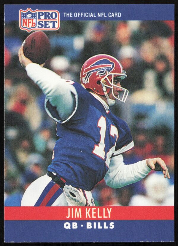 1990 Pro Set Jim Kelly #40 (Front)