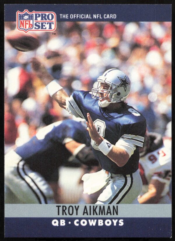 1990 Pro Set Troy Aikman #78 (Front)