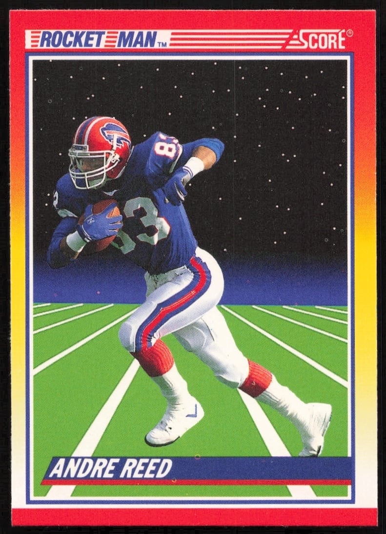 1990 Score Andre Reed #559 (Front)