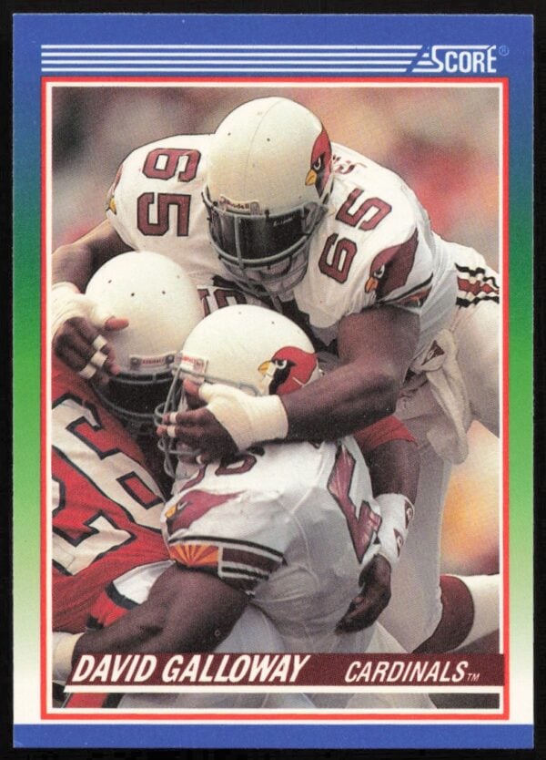 1990 Score David Galloway #368 (Front)