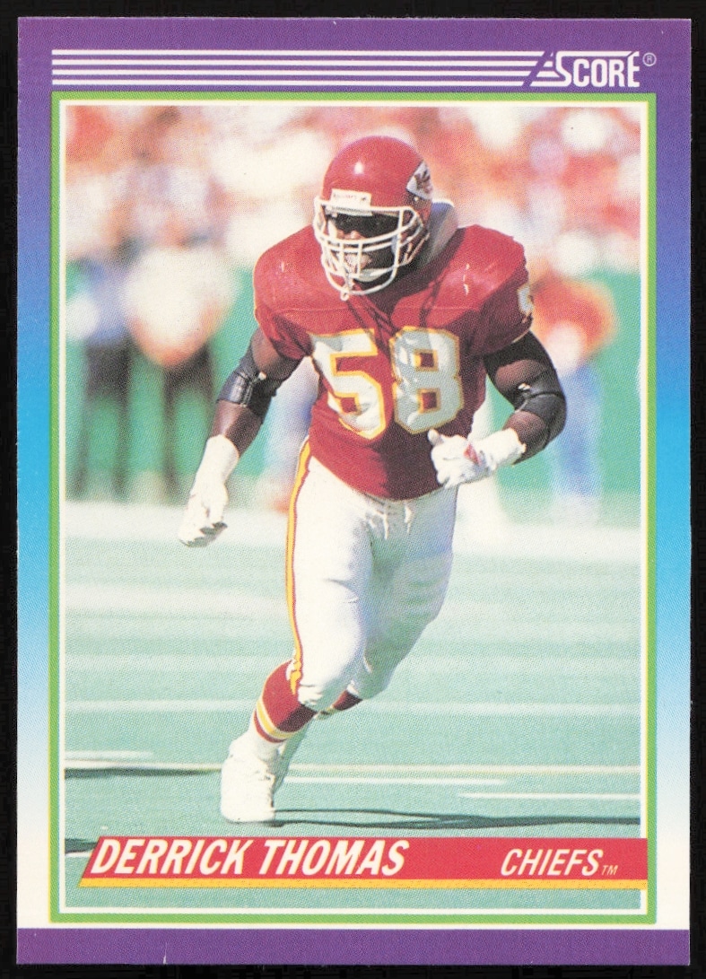 1990 Score Derrick Thomas #500 (Front)