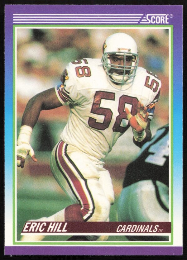 1990 Score Eric Hill #452 (Front)