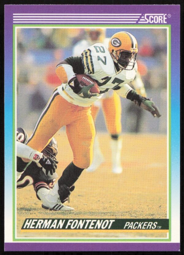 1990 Score Herman Fontenot #504 (Front)