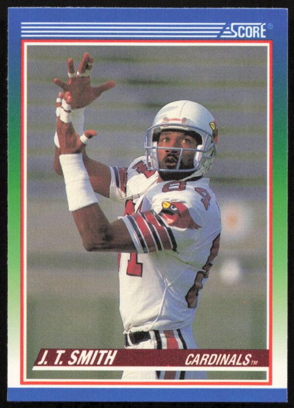 1990 Score J.T. Smith #347 (Front)