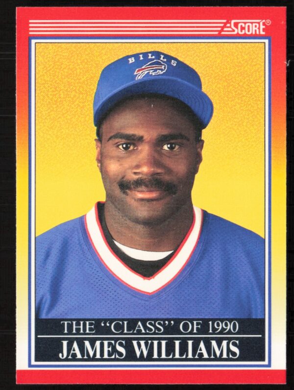 1990 Score James Williams #613 (Front)