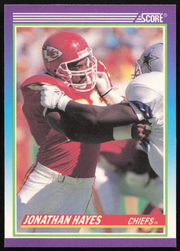 1990 Score Jonathan Hayes #516 (Front)