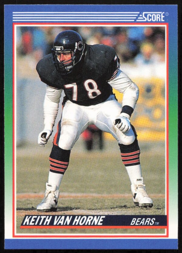 1990 Score Keith Van Horne #428 (Front)