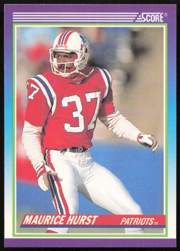 1990 Score Maurice Hurst #502 (Front)