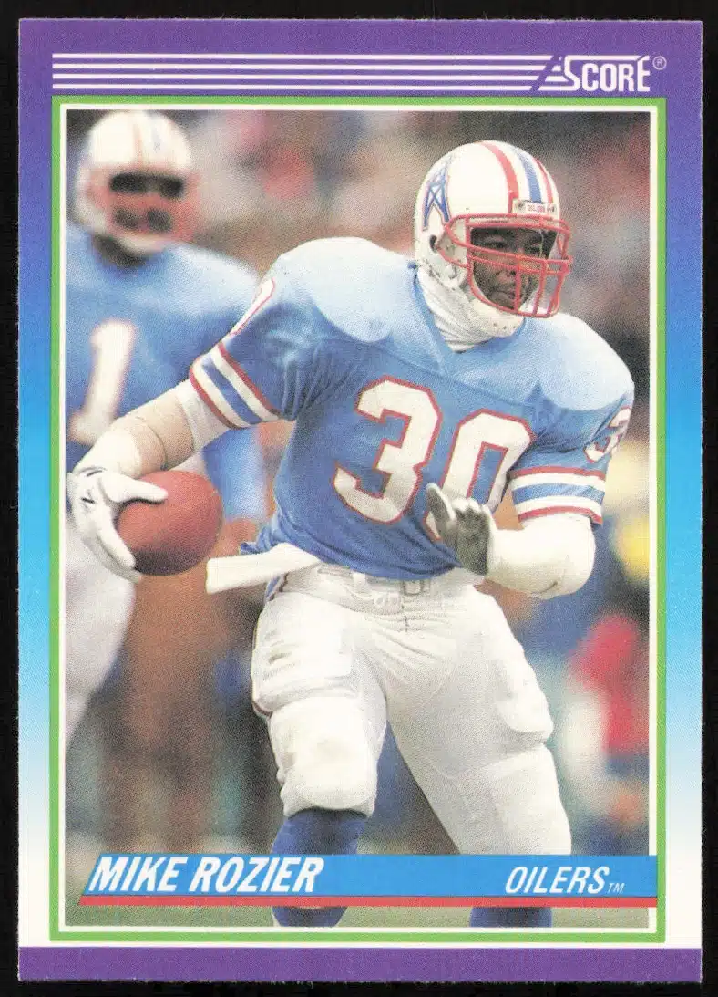 1990 Score Mike Rozier #441 (Front)