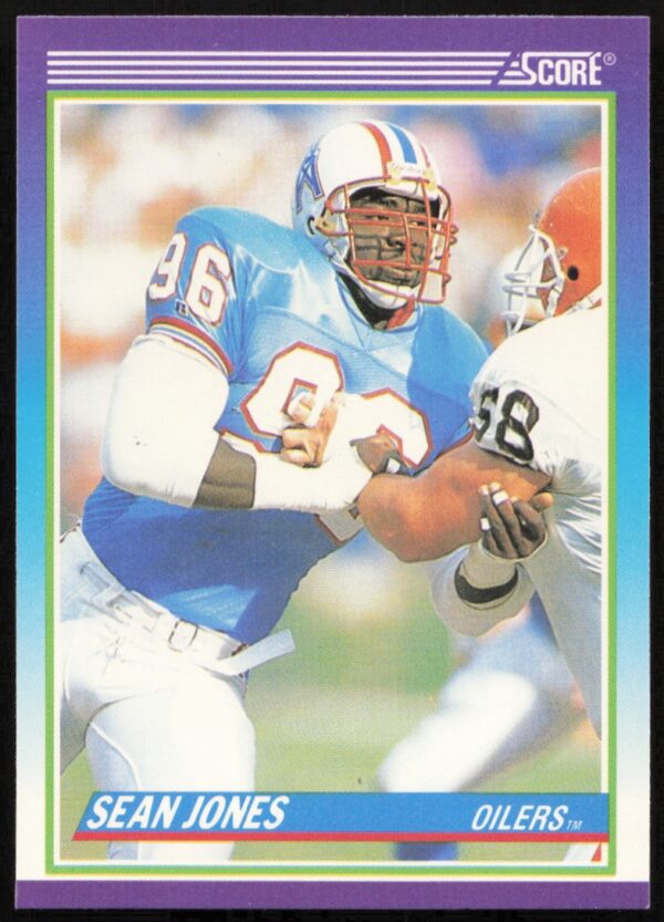 1990 Score Sean Jones #534 (Front)