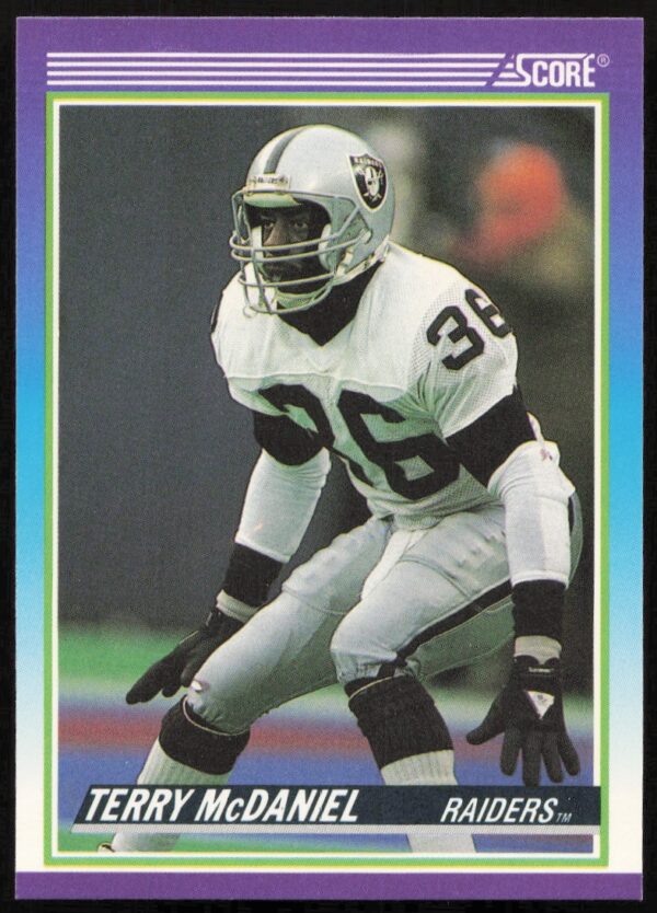 1990 Score Terry McDaniel #521 (Front)