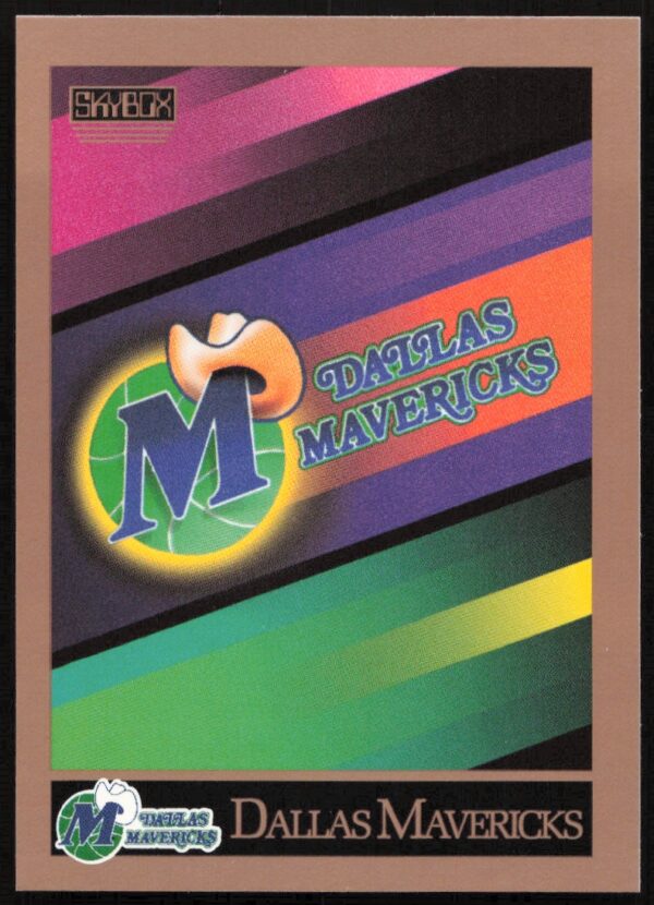 1990 SkyBox Dallas Mavericks TL