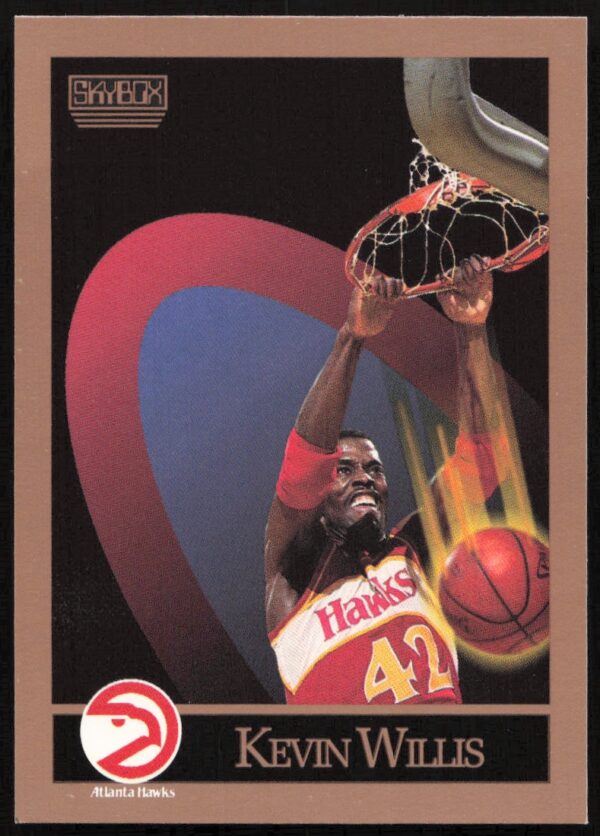 1990 SkyBox Kevin Willis #12 (Front)