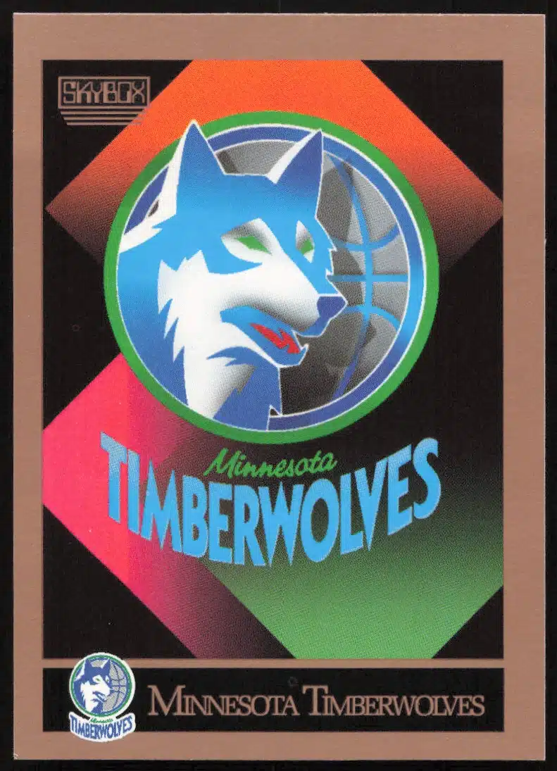 1990 SkyBox Minnesota Timberwolves TL