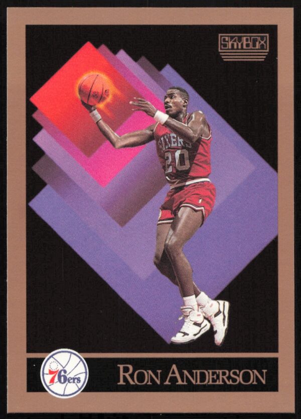 1990 SkyBox Ron Anderson #210 (Front)