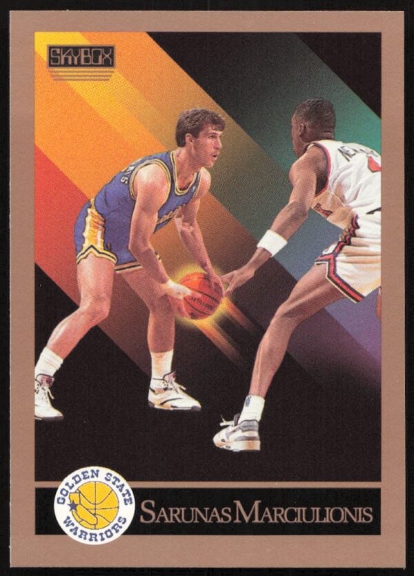 1990 SkyBox Sarunas Marciulionis #97 (Front)