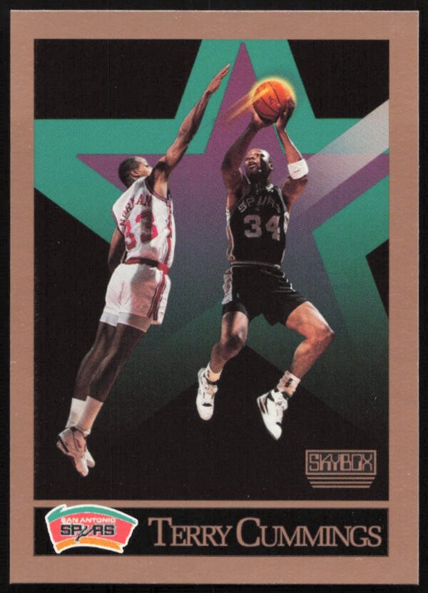 1990 SkyBox Terry Cummings #255 (Front)