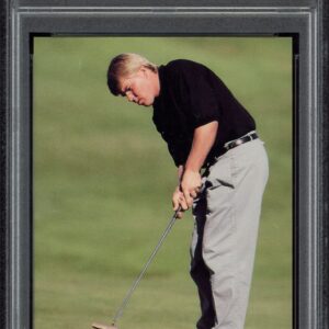 1991 Pro Set PGA Tour John Daly golf card, graded MINT 9 by PSA.