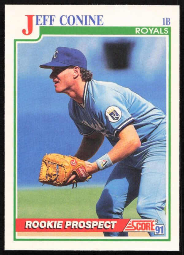 1991 Score Jeff Conine #722 (Front)