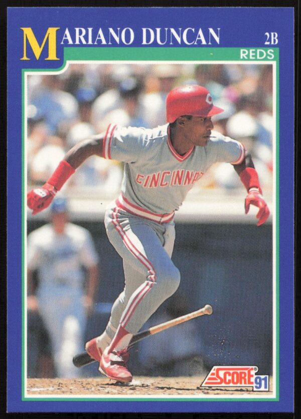 1991 Score Mariano Duncan #479 (Front)