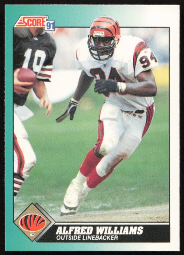 1991 Score Supplemental Alfred Williams #54T (Front)