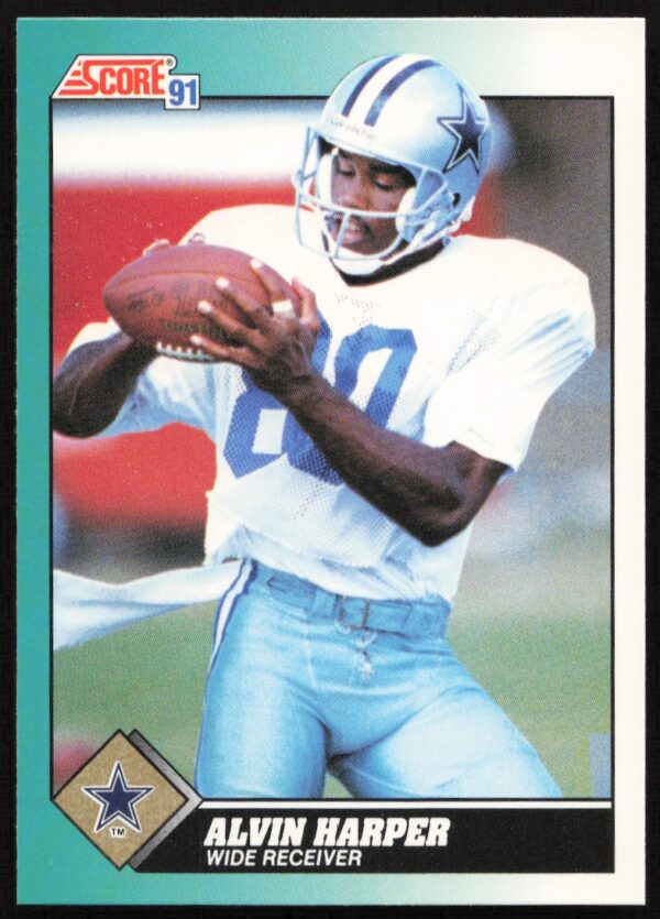 1991 Score Supplemental Alvin Harper #71T (Front)