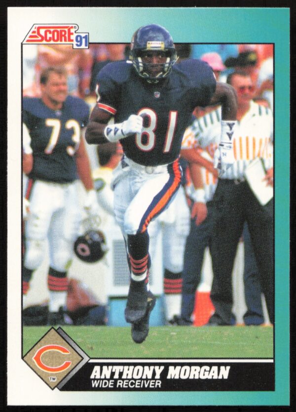 1991 Score Supplemental Anthony Morgan #107T (Front)