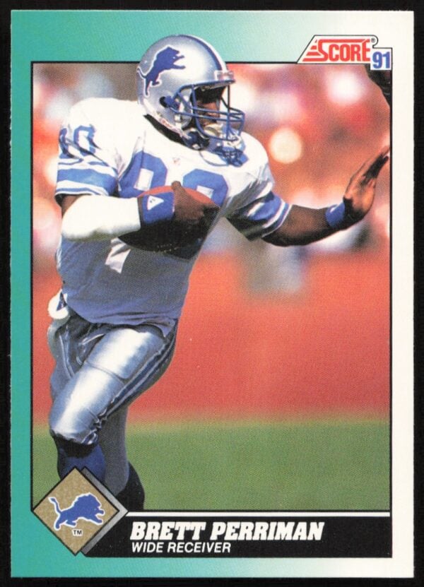 1991 Score Supplemental Brett Perriman #6T (Front)