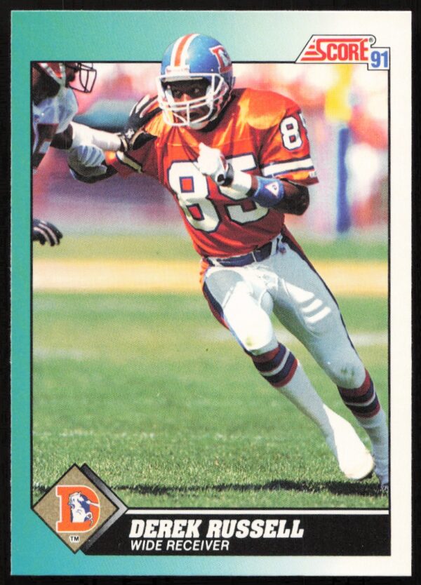 1991 Score Supplemental Derek Russell #51T (Front)