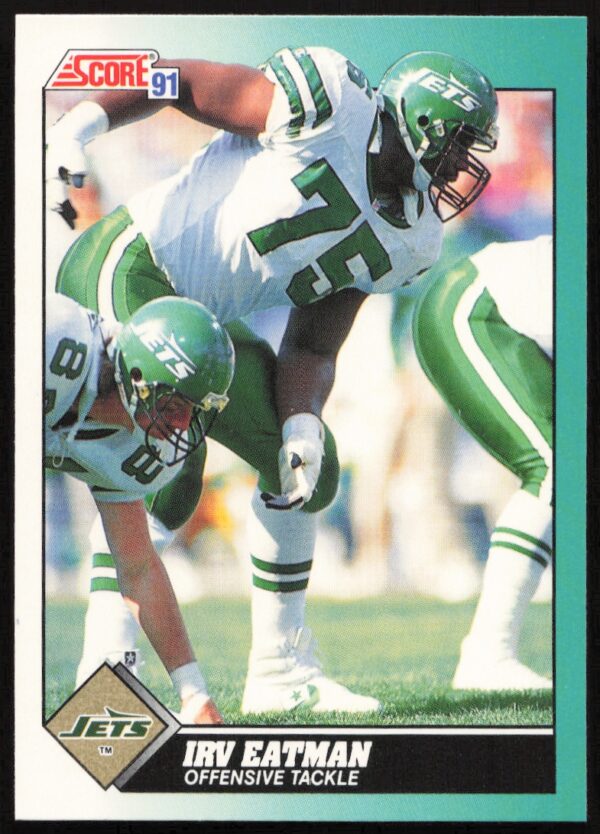 1991 Score Supplemental Irv Eatman #41T (Front)