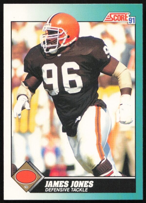 1991 Score Supplemental James Jones #79T (Front)