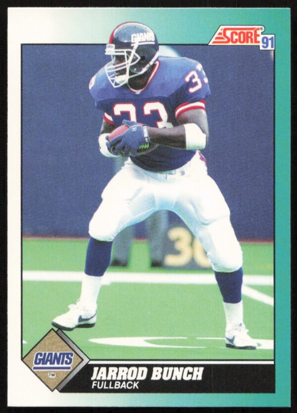 1991 Score Supplemental Jarrod Bunch #42T (Front)