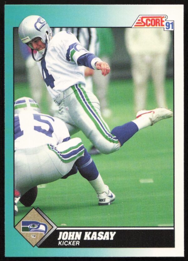 1991 Score Supplemental John Kasay #96T (Front)