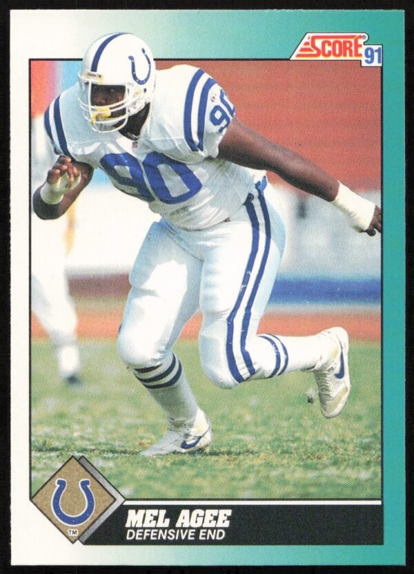 1991 Score Supplemental Mel Agee #88T (Front)