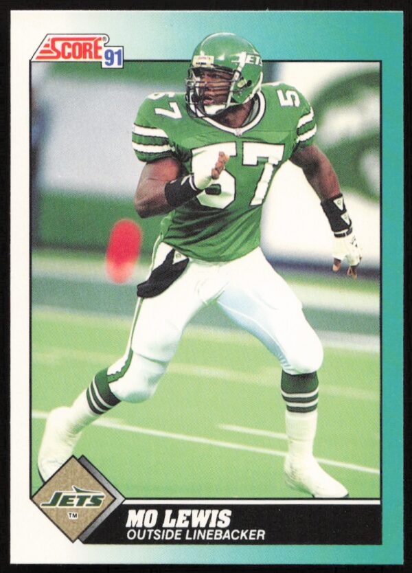 1991 Score Supplemental Mo Lewis #63T (Front)