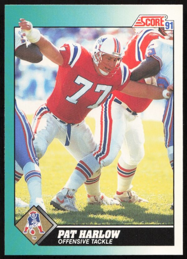 1991 Score Supplemental Pat Harlow #92T (Front)