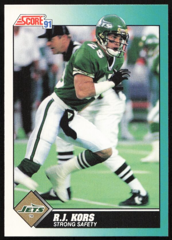 1991 Score Supplemental R.J. Kors #81T (Front)