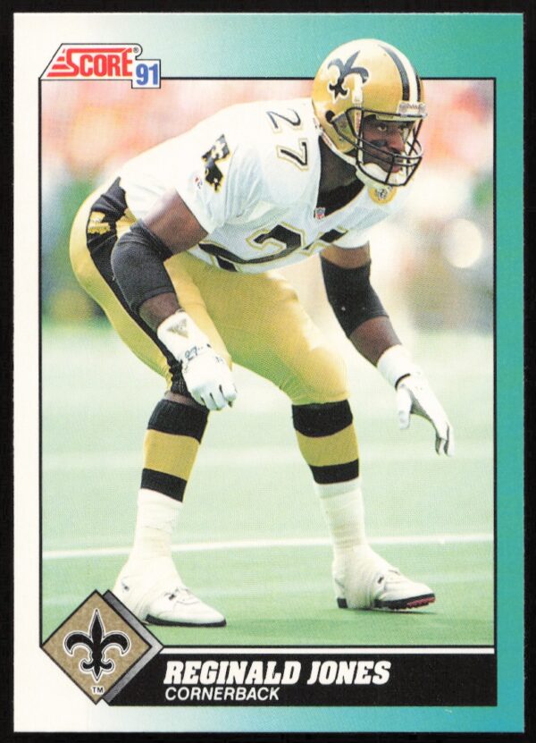 1991 Score Supplemental Reginald Jones #62T (Front)