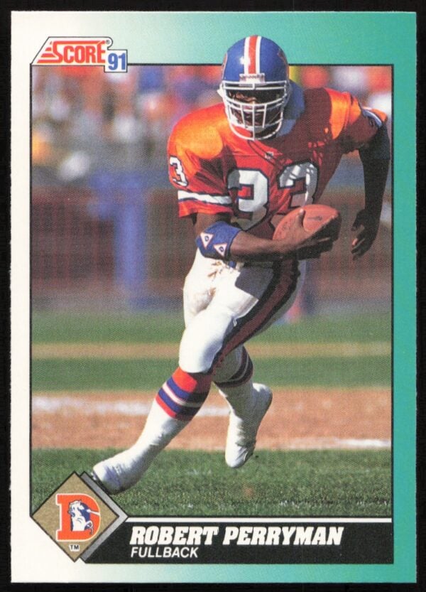 1991 Score Supplemental Robert Perryman #21T (Front)