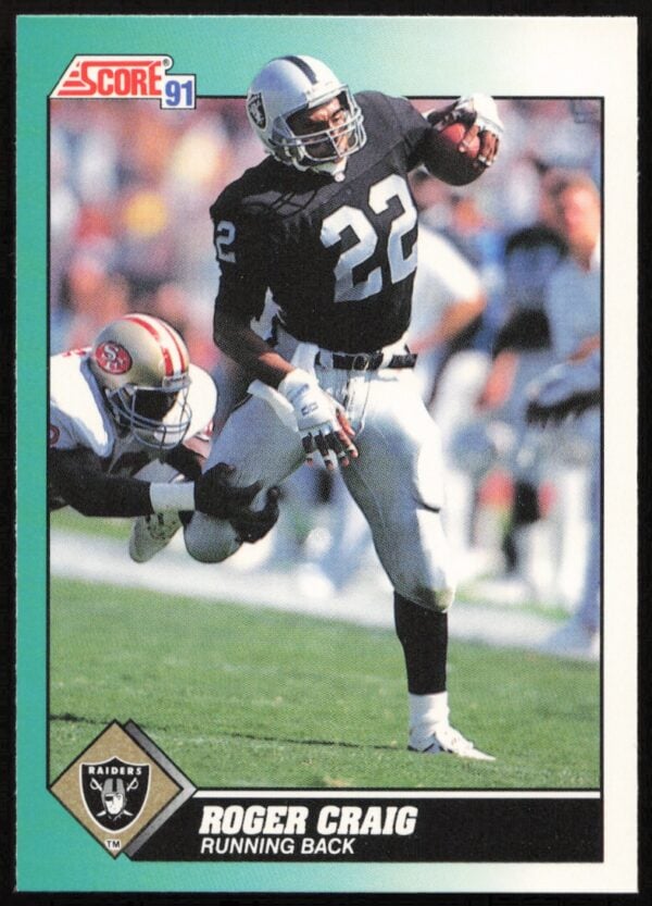 1991 Score Supplemental Roger Craig #7T (Front)