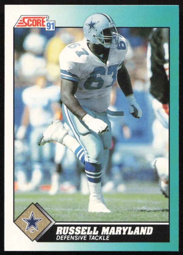 1991 Score Supplemental Russell Maryland #61T (Front)