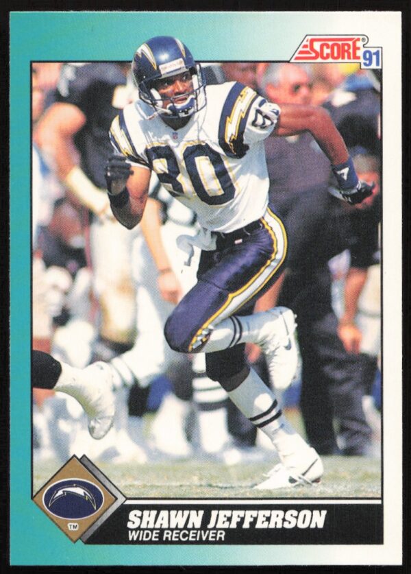 1991 Score Supplemental Shawn Jefferson #67T (Front)