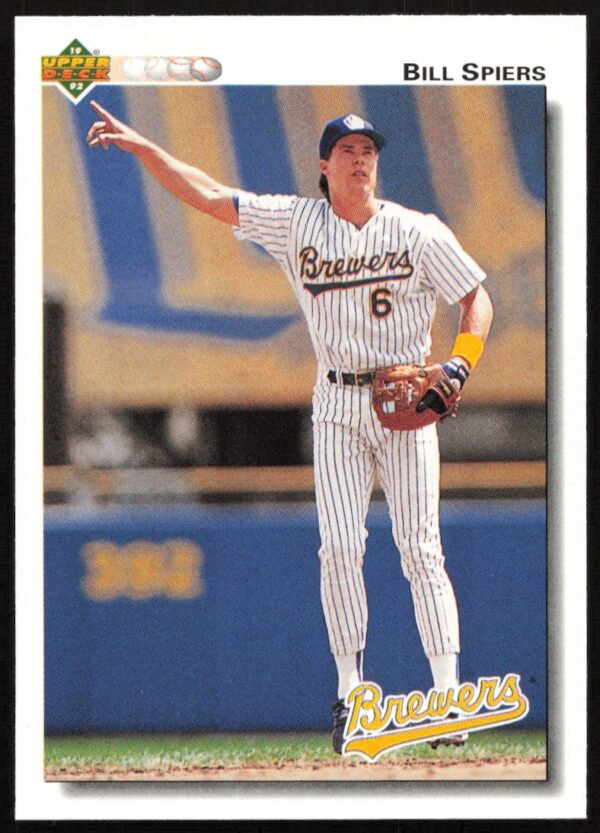 1992 Upper Deck Bill Spiers #214 (Front)