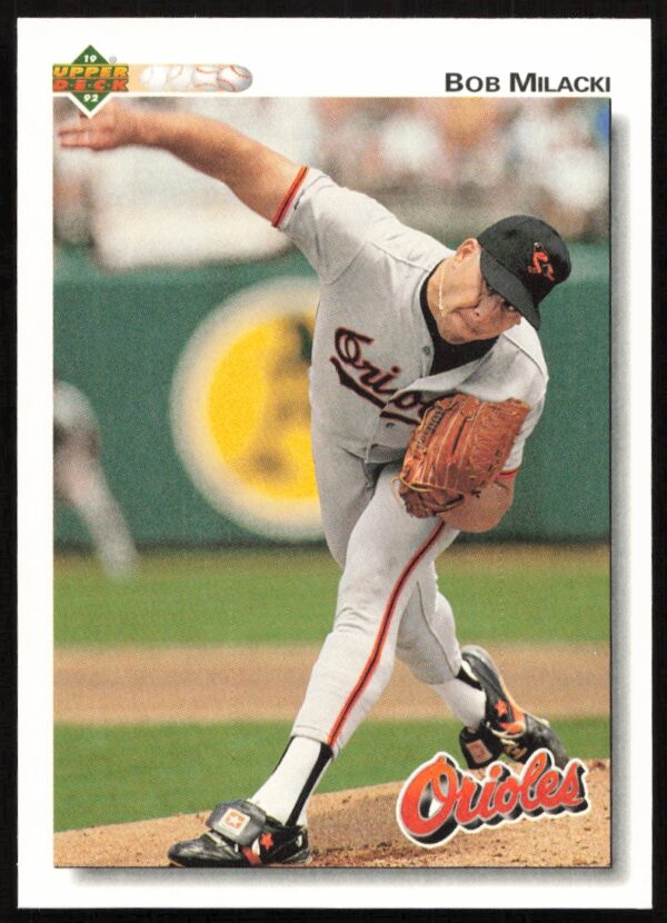 1992 Upper Deck Bob Milacki #480 (Front)