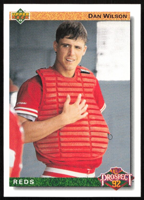 1992 Upper Deck Dan Wilson #72 (Front)