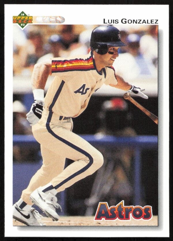 1992 Upper Deck Luis Gonzalez #372 (Front)