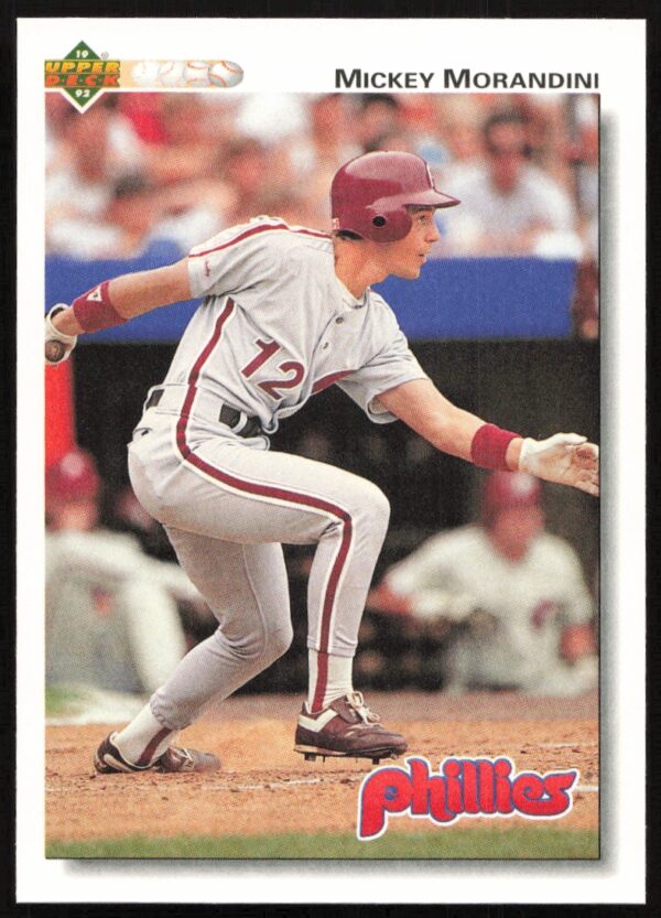 1992 Upper Deck Mickey Morandini #449 (Front)