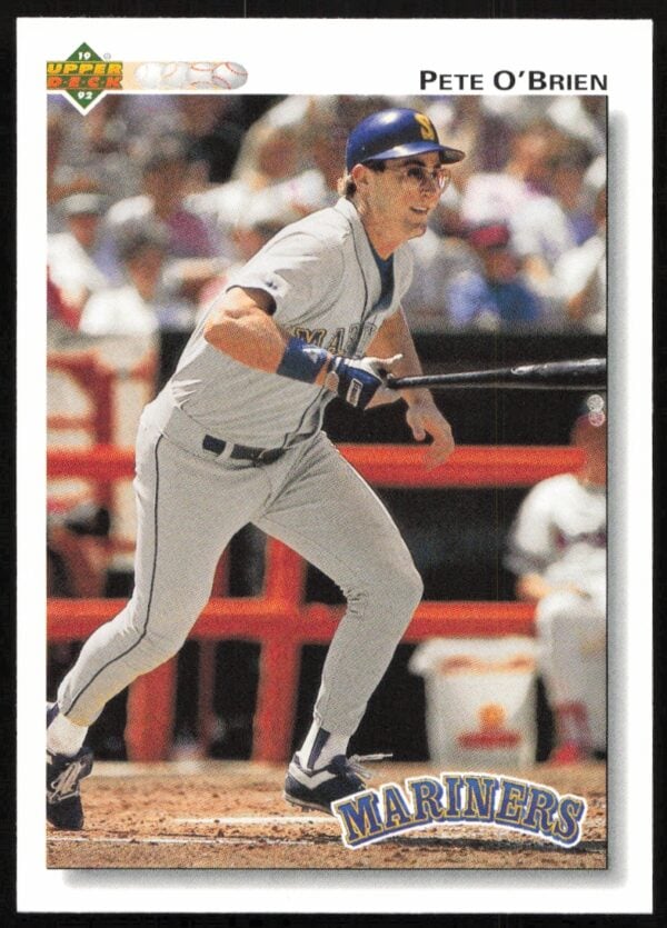 1992 Upper Deck Pete O'Brien #388 (Front)