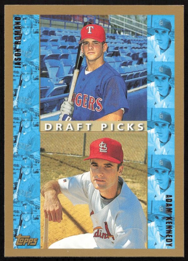 1998 Topps Adam Kennedy / Jason Romano Draft Picks #248 (Front)