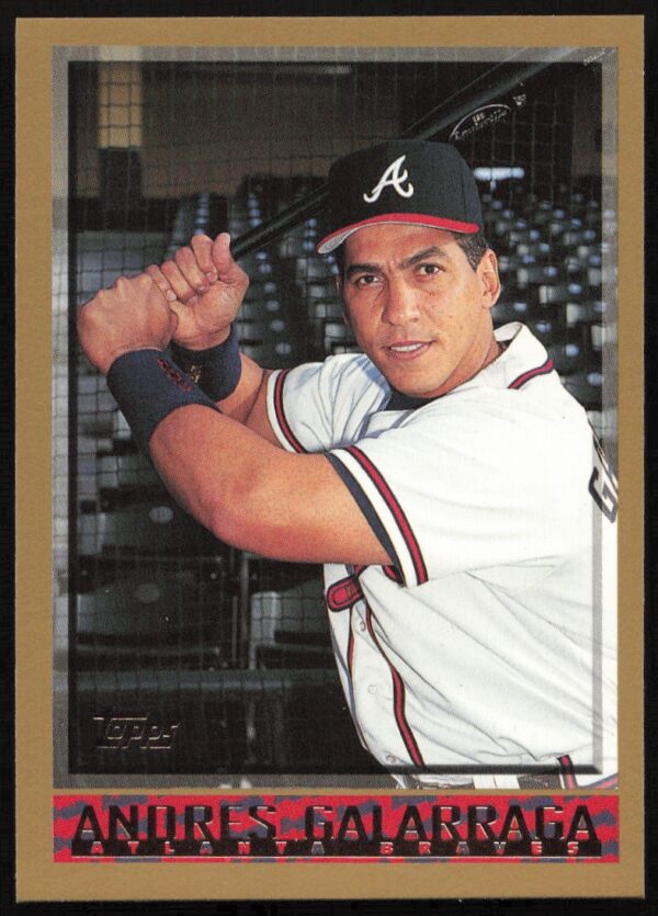 1998 Topps Andres Galarraga #295 (Front)